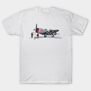 The dogs of War: P47 Thunderbolt T-Shirt